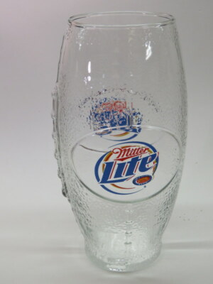6,5'' Fußballförmiges Bierglas ~ MILLER Brewing LITE ~ Milwaukee, Wisconsin