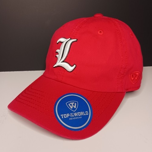 Top Of The World Louisville Cardinals Hat Cap Mens Adjustable Red New NCAA