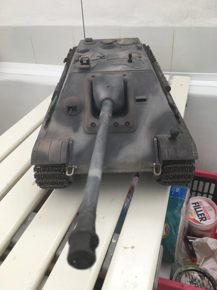 TAMIYA 16 SCALE   GERMAN JAGDPANTHER FULL OPTION PACK METAL TRACKS  RARE - Image 4 of 4