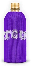 FREAKER TCU Texas Christian University Bottle Can Koozie Sweater Sock ~Free Ship