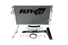 AMS Red Alpha Race Heat Exchanger Fits 16-21 Infiniti Q50 / 17-21 Q60 With VR30