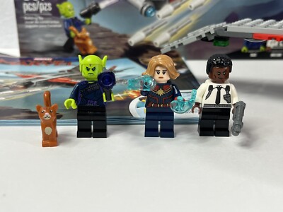 Lego Captain Marvel 76127 Captain Marvel And The Skrull Attack 100