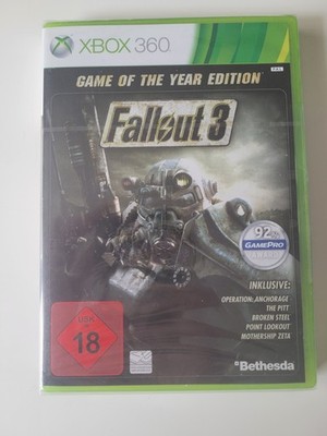 Xbox 360   Fallout 3 Game of the Year Edition   NEU & OVP (Sealed)   USK 18
