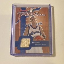 2003-04 Bowman Fabric of the Future Rookie patch Steve Blake