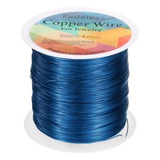 wire 328ft 26 Gauge Copper Craft Wrapping Wire, Blue