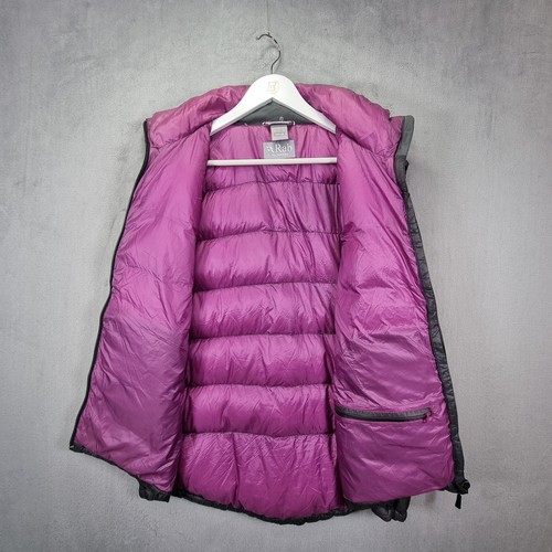 Rab Neutrino Weste Damen UK 16 grau Daunenfüllung Pertex Quantum Gilet Puffer - Bild 2 von 15