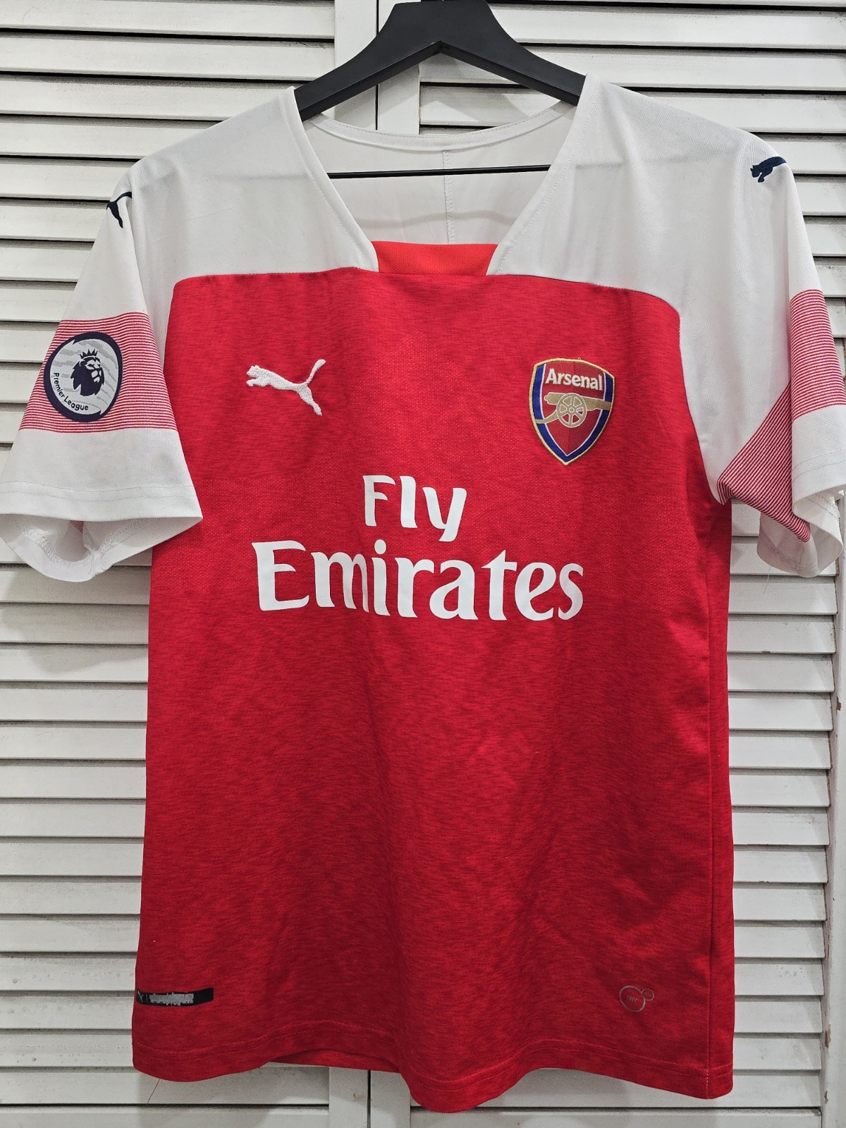 Vintage PIERRE-EMERICK AUBAMEYANG Arsenal PUMA Football Soccer Jersey Adult M