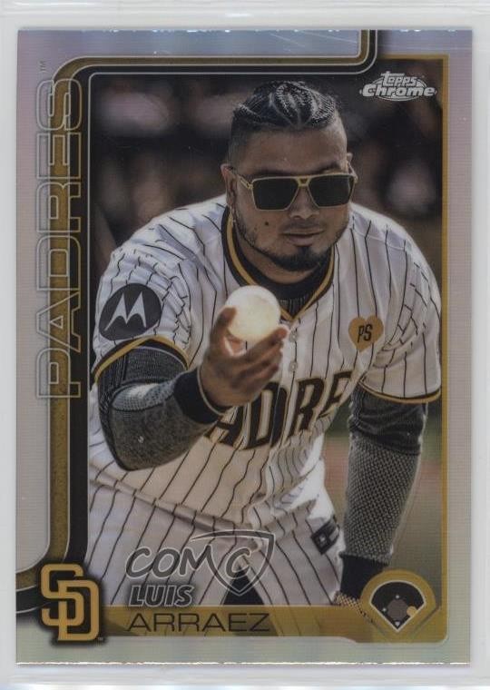 2025 Topps Chrome Image Variation SP Image Variation Luis Arraez #216 4k5