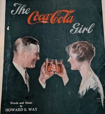 Coca-Cola Girl 1927 Sheet Music