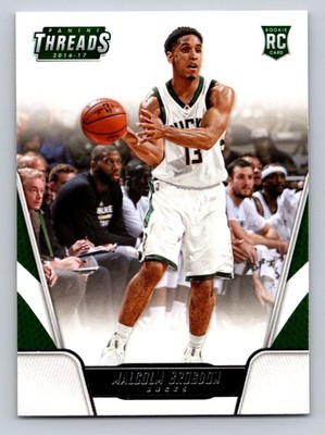 2016-17 Panini Threads #157 Malcolm Brogdon RC Rookie Milwaukee Bucks
