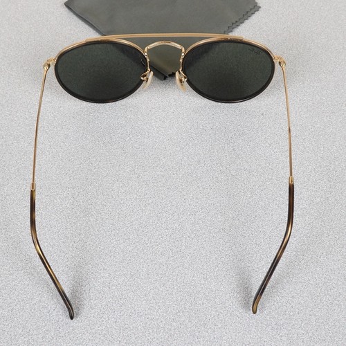 Ray-Ban RB3647N-001 51-22 145 Round Double Bridge Polarized Sunglasses w/Case - Picture 7 of 10