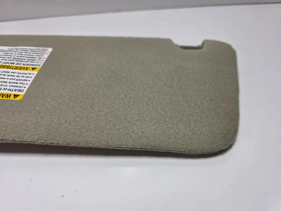 Juego de parasol Saturn serie L 2000-2005 par de tela beige con luces OEM Foto 4 de 4