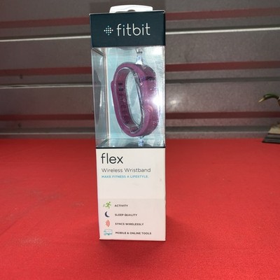 Fitbit Flex Wireless Activity and Sleep Tracker Wristband 2015 Magenta NEW