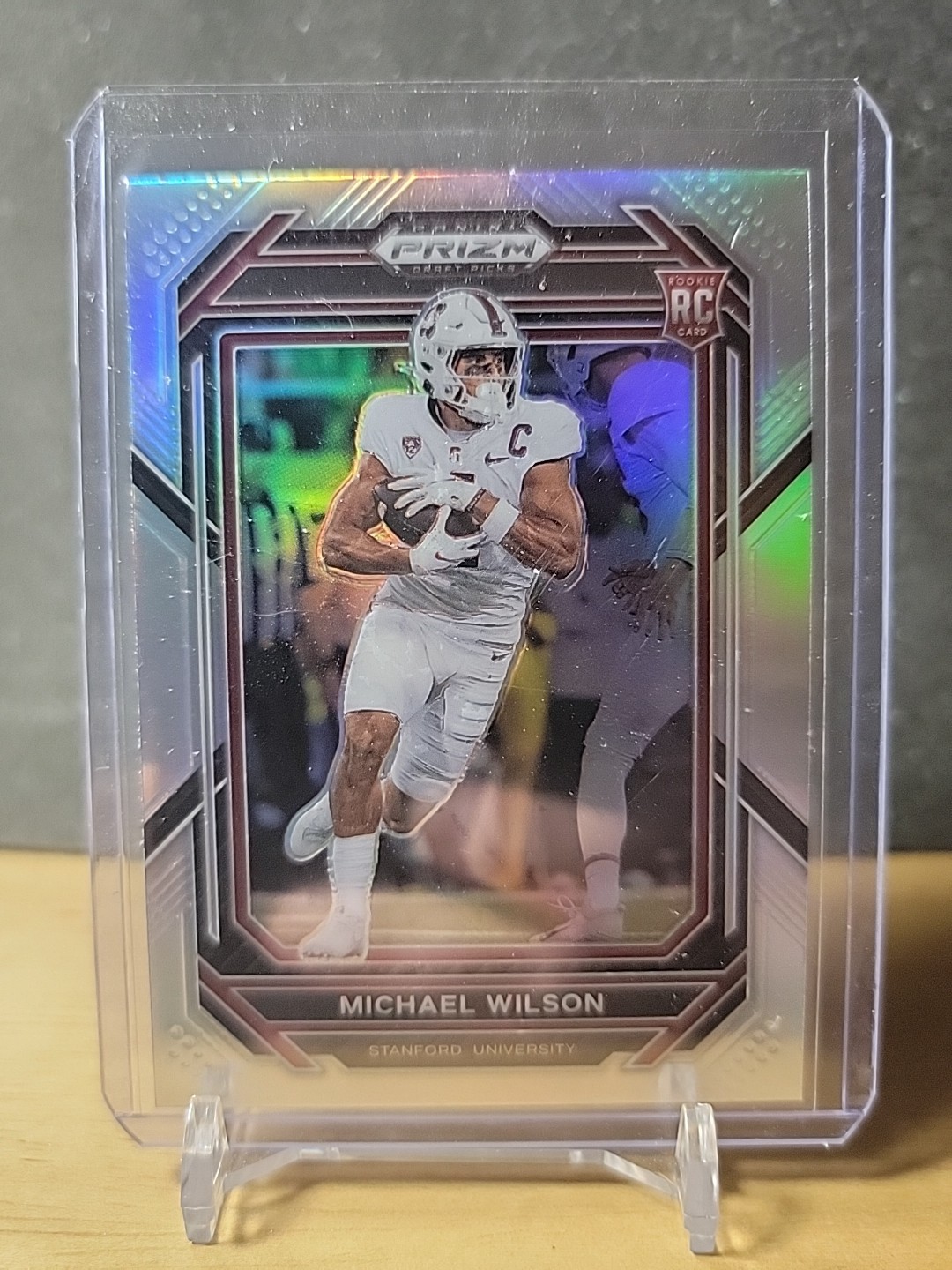 2023 Panini Prizm Draft Picks - Michael Wilson #147 Silver Prizm (RC)