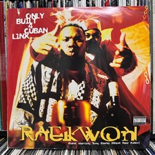 RAEKWON - ONLY BUILT 4 CUBAN LINX VINYL 2LP 1995 RARE GHOSTFACE / WU-TANG