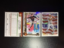 Gunnar Henderson Lot (3) 2025 Topps Holiday, SS, Cyber Stats