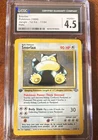 Pokemon 1999 Snorlax 11/64 Jungle Holo CGC 4.5 1st Ed.