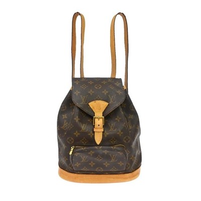 Best05 LOUIS VUITTON MONTSOURIS MM BACKPACK BAG MONOGRAM M51136 SP0979 RQ03569