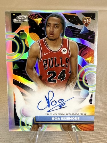 2025 Topps Cosmic Chrome Noa Essengue Base (RAW)