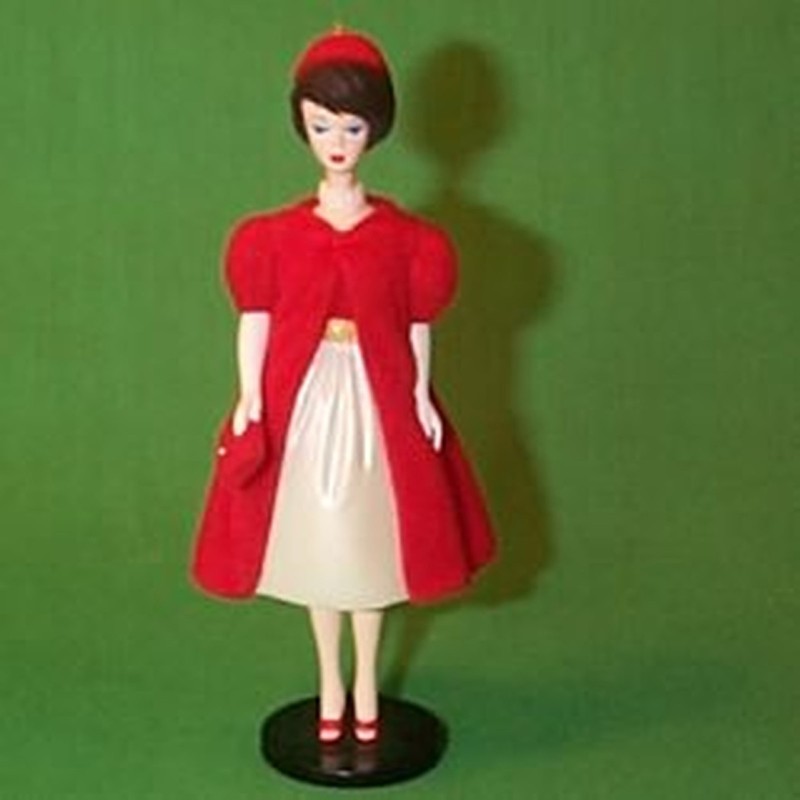 'Silken Flame' 'Nostalgic Barbie Debut' Series NEW Hallmark 1998 Ornament