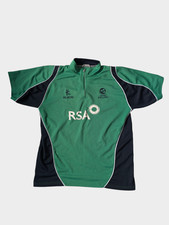Y2K Ireland World Cup Cricket Team Shirt Kukri Size L/XL RSA jersey, RARE 