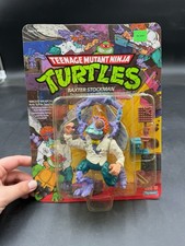 Playmates Teenage Mutant Ninja Turtles Baxter Stockman Vintage 1989 Unpunched