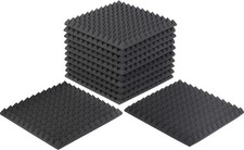 Auralex Acoustics Studiofoam Pyramid Acoustic Absorption Foam 5x60x60cm 12P