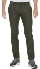  299 NWT Men's KJUS Ike Softshell Golf Pants - 36" x 32" - Dark Olive Green