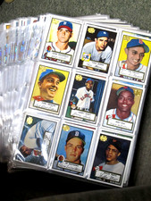 2001 Topps Archives Complete Baseball Set 1-450 In  PAGES Mays Clemente Aaron ++