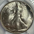 1947 D Walking Liberty Half Dollar PCGS MS64 Exact Coin Imaged