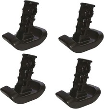 4 PCS Walker Ski Glides 4302 for EZ Fold-N-Go Walker and Able Life Space Save...