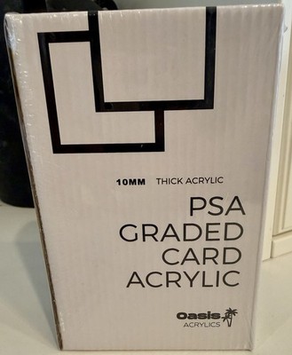 Brand New Sealed Phantom Display Ultra Acrylic 10 MM Case For PSA Standard Slab