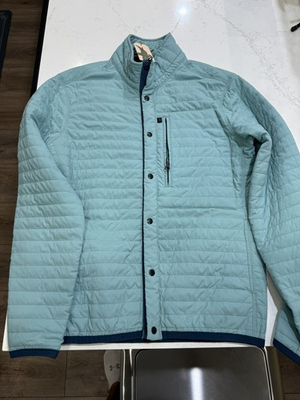 #ad #ad Hackberry Relwen Windzip Jacket Mens Size S Small Ocean Blue $149.99