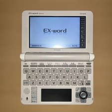 Casio EX-Word XD-U8500 Japanese English Electronic Dictionary White Japan Used
