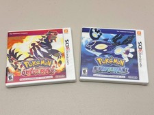 New! Pokemon Alpha Sapphire & Omega Ruby (Nintendo 3DS, 2014) Factory Sealed
