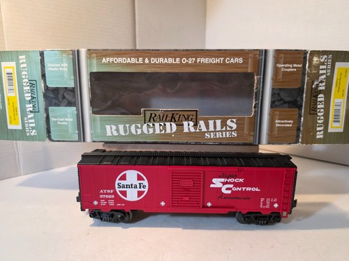De colección 2001 MTH Rail King 33-7404 Rieles Resistentes Santa Fe Caja Puerta Única Coche Nuevo | Zustand: New
