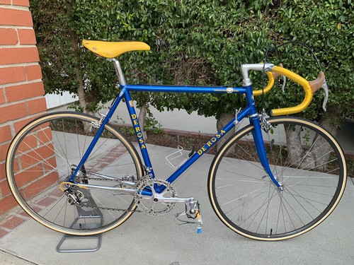 Cadre Vélo De Rosa Professional - Taille 53 Cm CTC - Acier Bleu - Occasion