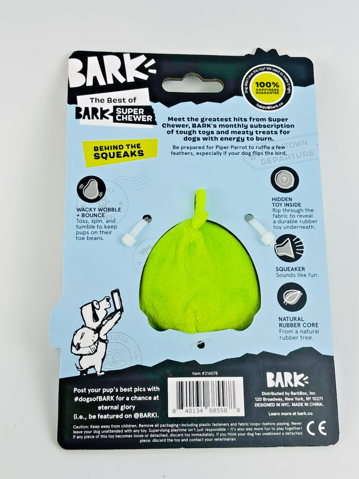BARK Dog Toys 3 PACK