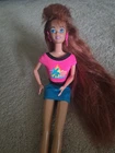 D3 1993 Vintage Glitter Hair Barbie by Mattel 10968