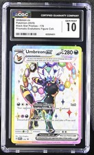 2025 Pokemon SVP EN Promo Prismatic Evolutions Figure #176 Umbreon ex CGC 10