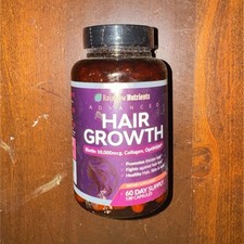 Rainbow Nutrients Advanced Hair Growth 120 Capsules Biotin Collagen OptiMSM