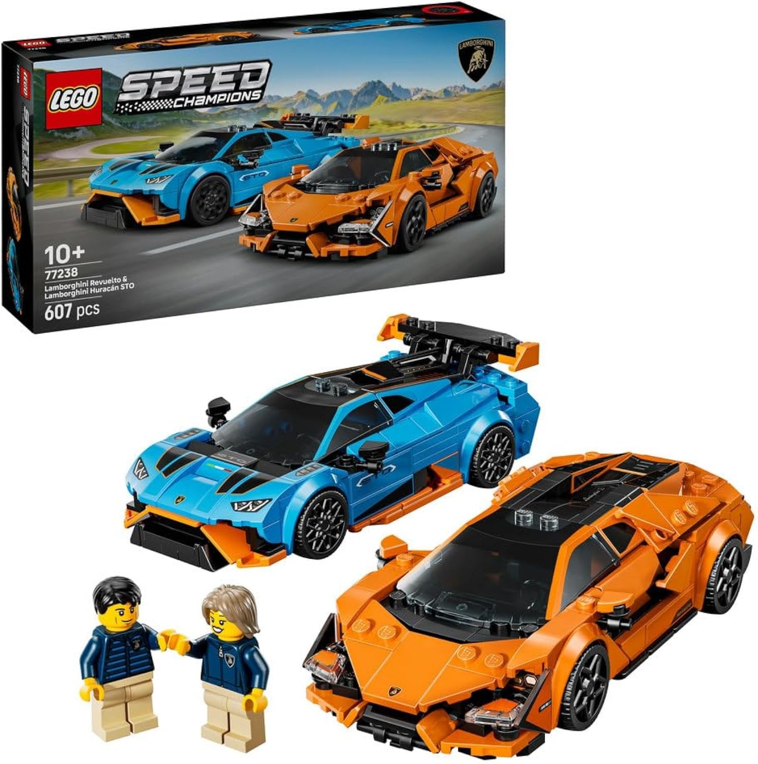 LEGO Speed Champions Lamborghini Revuelto & Huracan STO Set 77238 New & Sealed - Image 10