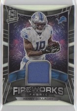 2020 Panini Spectra Fireworks Fabric 4/99 Kenny Golladay #3 0z0v