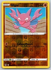 Carta Pokemon Gligar Reverse Holo Origine Perduta 095/196 quasi nuova