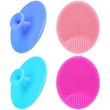Baby Bath Brush, Baby Cradle Cap Brush, Silicone Massage Brush, Silicone Scru...