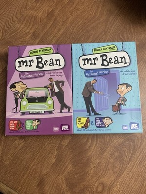 Mr Bean the Animated Series DVD Set Vol 1 & 3 Rowan Atkinson OOP