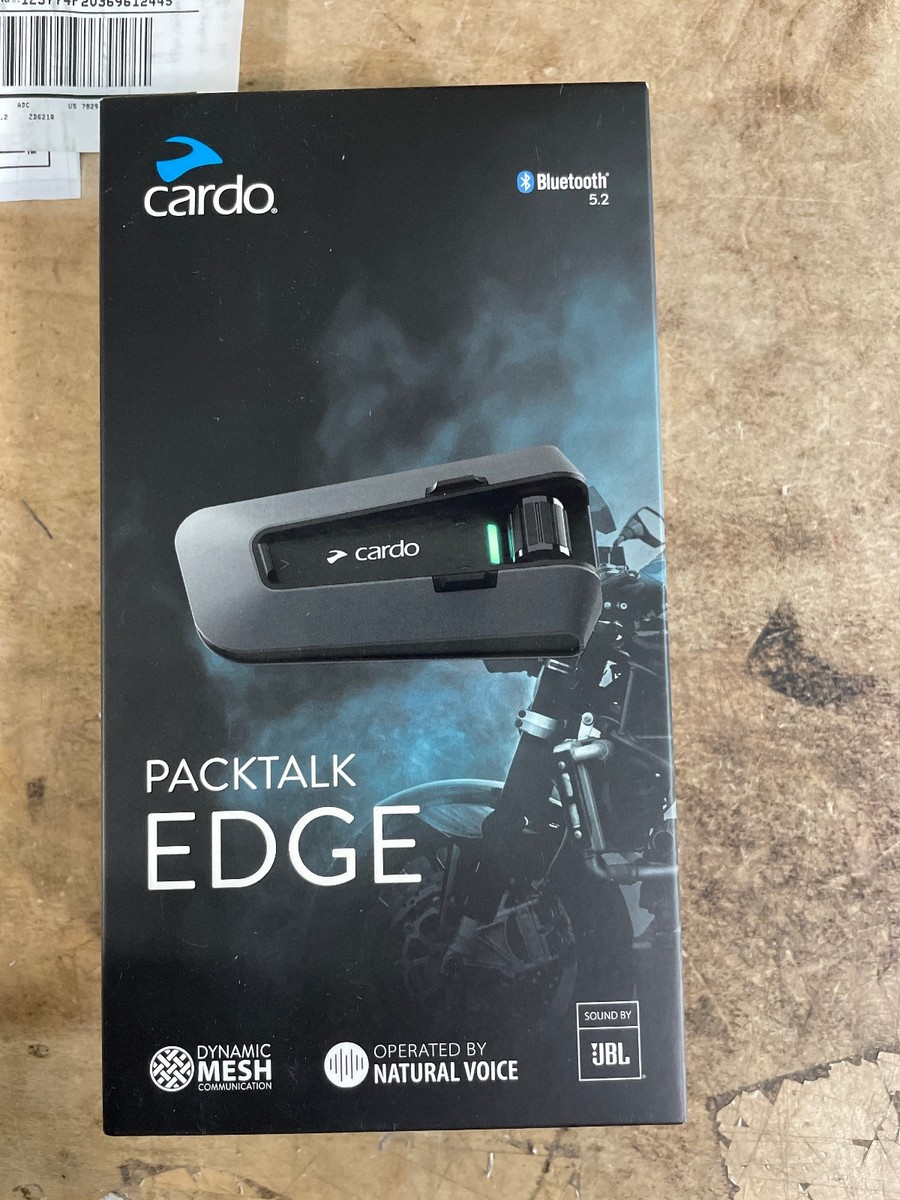 Universal Motorcycle Intercom 5.2 Cardo Packtalk Edge Mesh