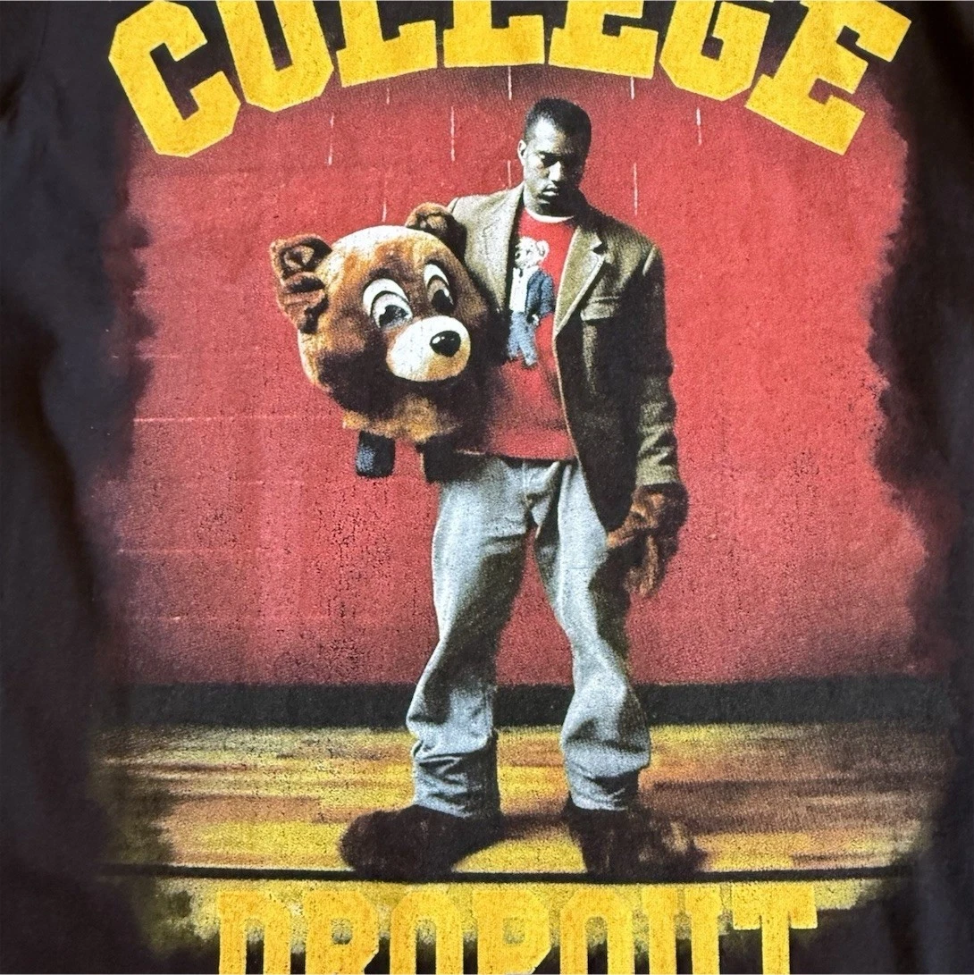 Kanye West THE COLLEGE DROPOUTプロモTシャツ　XL The College Dropout In Men's T-Shirts for sale | eBay