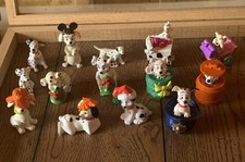 Vintage 90s Disney 101 Dalmatians McDonalds Happy Meal Toys - Lot Of 14