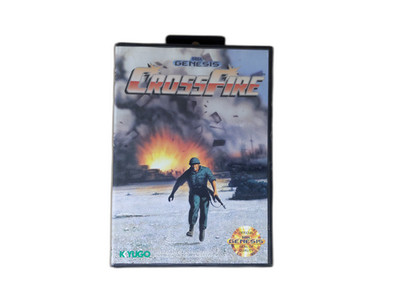 Crossfire Sega Genesis Complete in Box